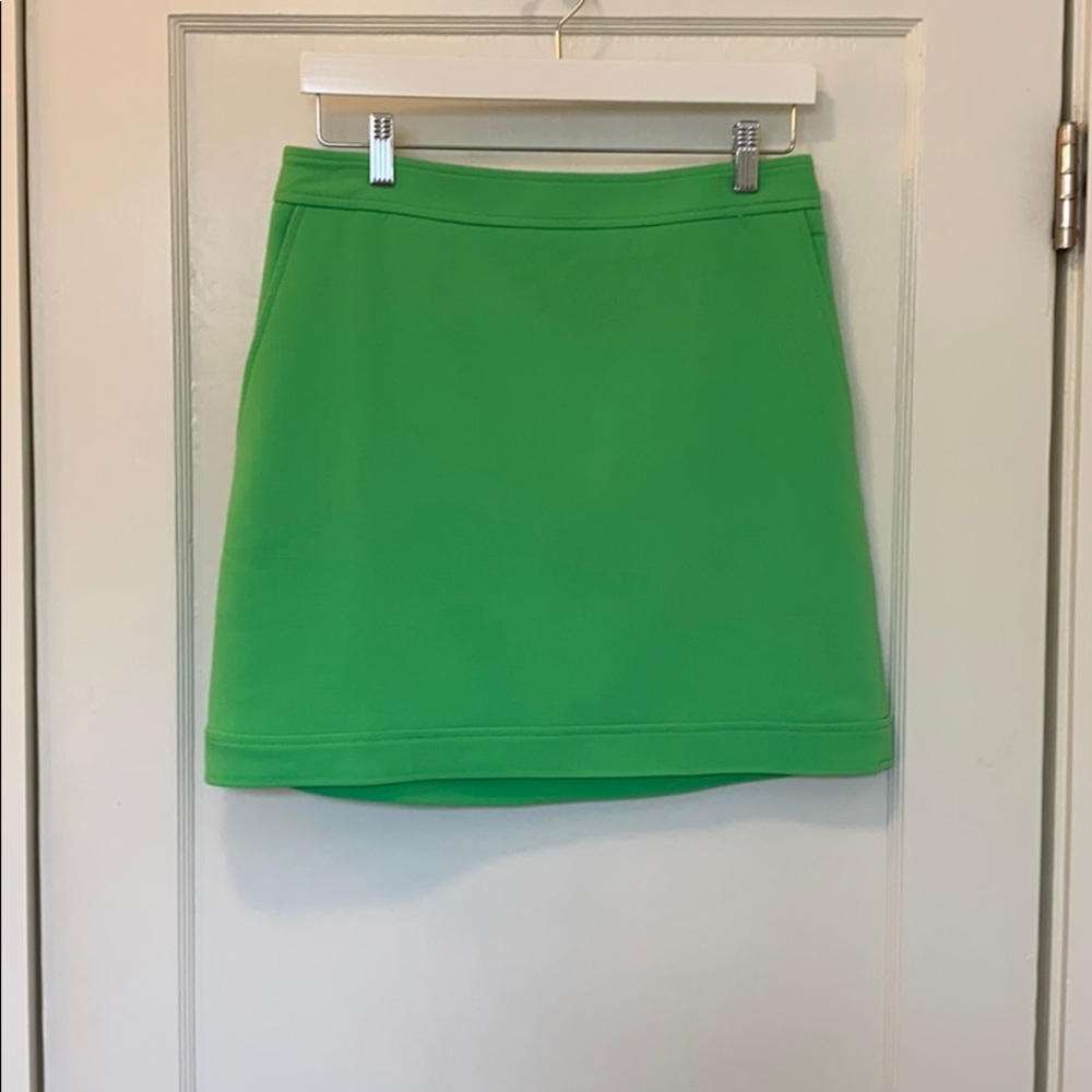 Banana Republic Bright Green Mini Skirt